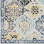 Hillsby Machine Woven Oriental Blue/Yellow/Grey Area Rug-33063457