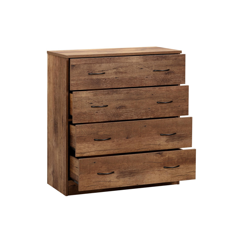 Dawon 4 - Drawer Dresser, Brown