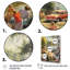 «50's Vintage Cars By The Beach IV», reproduction d'art rétro de voiture-832067743-832067714