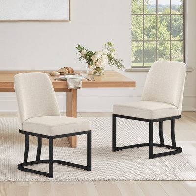 Jovone 19''H Upholstered Dining Chairs
