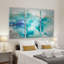 « Teal Marble », ensemble de 3 images sur toile-38253266