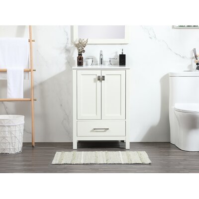 Morrilton 24"" Single Bathroom Vanity Set -  Breakwater Bay, 5BD5A2B99B8148F39CAA1261545A7514