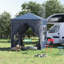 2x2m Pop Up Garden Gazebo, Waterproof Party Tent Marquee With Removable Sidewalls, Windows & Carry Bag, Blue