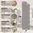 Ottohome Gray Runner Rug-164076531-164076537