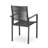 Outdoor Modern Aluminum Dining Chair With Rope Seat (Set Of 2)