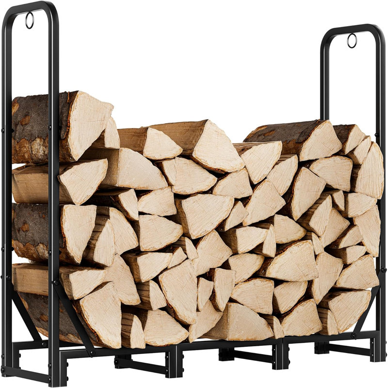 Acier - Porte-bûches en bois de chauffage - Basic
