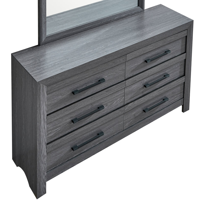 Bement 6DC8F74C7F0940D5941654901065C404 DRESSER , Gray