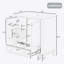 Meuble-lavabo 30 po sans lavabo, base seulement, armoire de salle de bain multifonctionnelle avec portes et tiroir, structure solide et panneau de fibres à densité moyenne-108934091-108934092