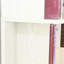 Bibliothèque combinée 5 de 31,5 po x L 65,32 po, bois, rangement et présentoir pour la décoration intérieure, média, cinq couleurs, longueur de la fonction de collision, livres amplement spacieux, livres, choix de couleurs, à la maison, au bureau,