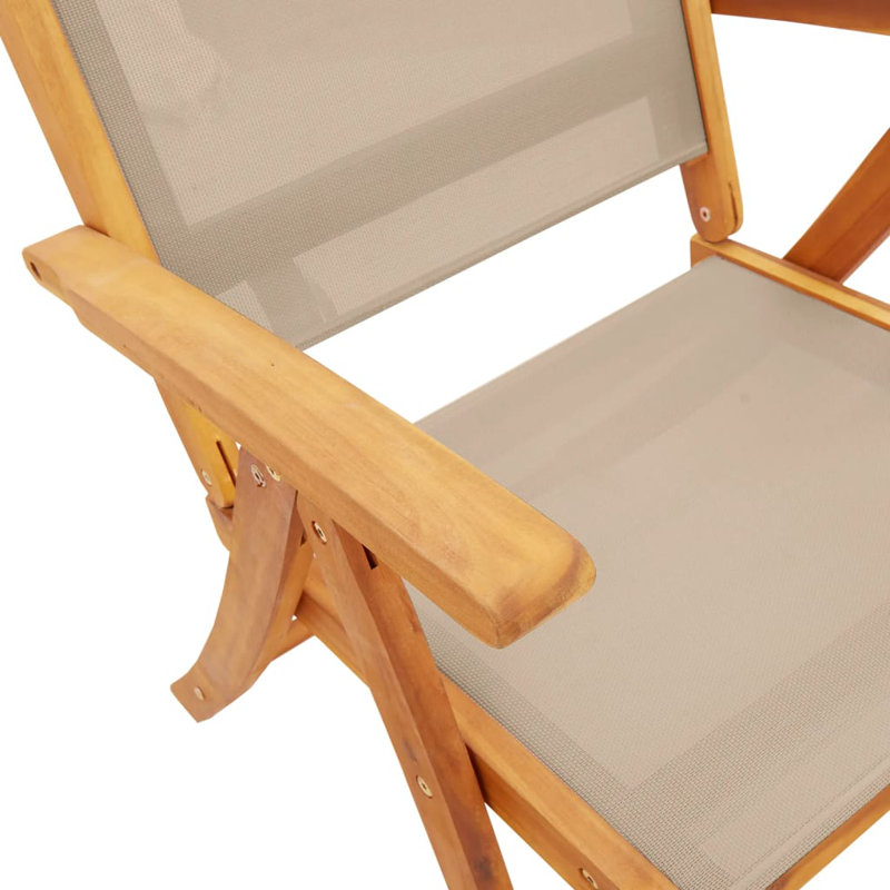 Outdoor Table Set, Brown, 7 Pieces: Table, 6 Chairs, Rectangle: 75cm H x 170cm W x 80cm D
