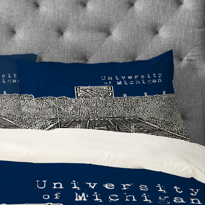 Bird Ave University of Michigan Pillowcase, Standard