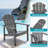 Abdinour Outdoor Adirondack Set-2129649594