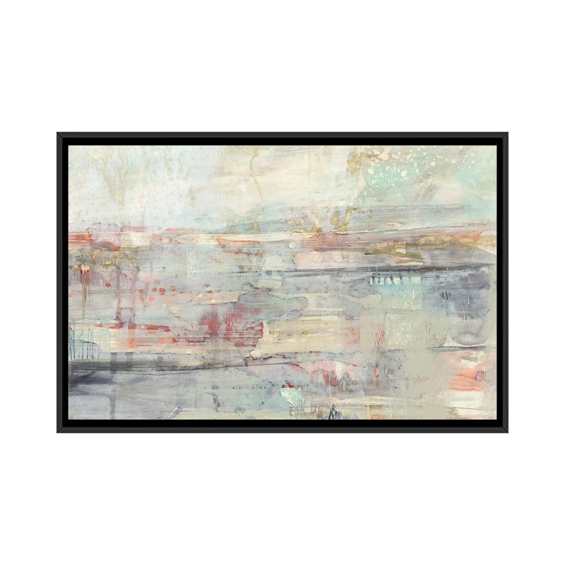 «Soft Scape II» par Jennifer Goldberger, reproduction d'art sur toile tendue, H 32 po x l 48 po x P 1,5 po