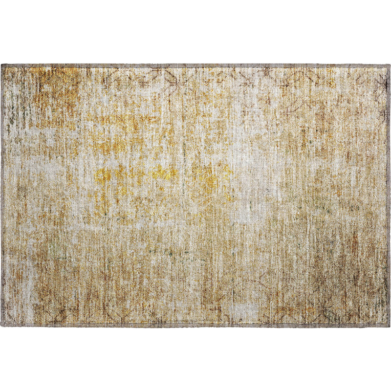 Premium Machine Washable Jacoby AMF1169 Geometric Rug, Rectangle 1'8" x 2'6"