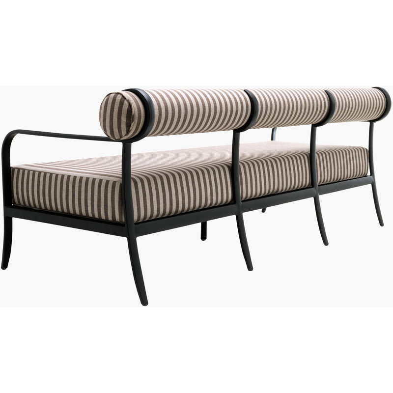 Ashley Childers X Surya Antibes Sofa, Brown