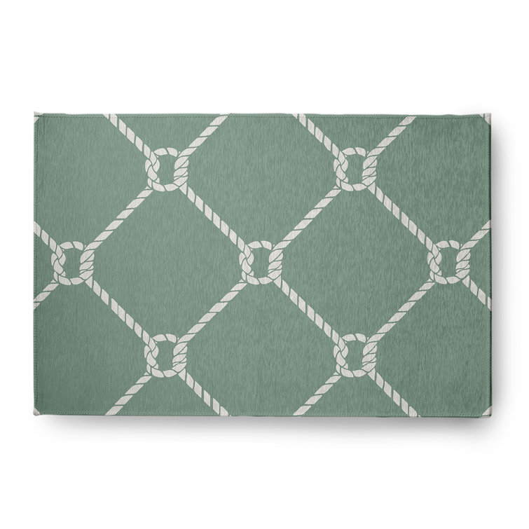 Chenille Geometric Indoor Rug
