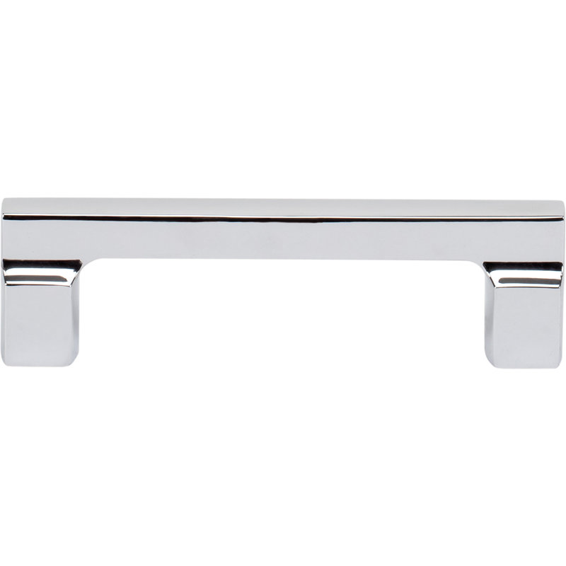 Reeves 8 13/16" Center To Center Bar Pull, 3 3/4", Chrome