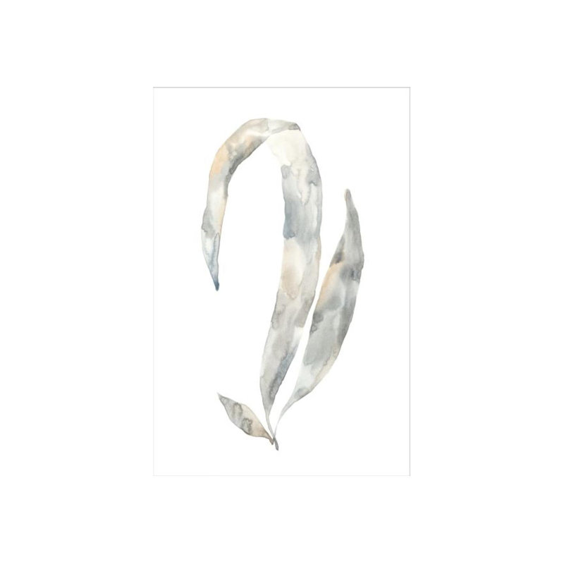 «Water Colored Seaweed III» par Guseul Park - impression sur toile, H 45 po x l 30 po x P 1,5 po, Extérieur