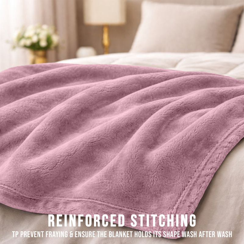 Machine Woven Throw Blanket, 130cm x 150cm