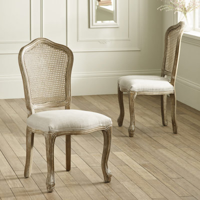Tamkia 49cm H Upholstered Full Back Side Chair in Brown