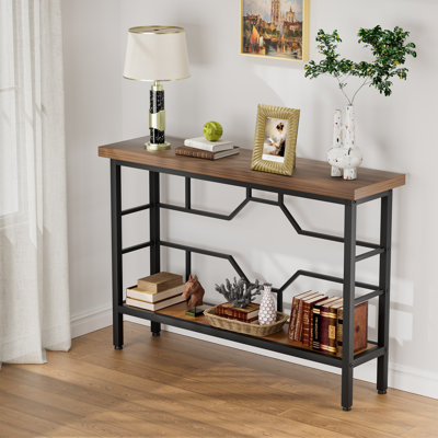 Entryway Table,Narrow Table,Entry Way Console Tables for Living Room,Foyer,Hallway,Unique Design by 17 Stories