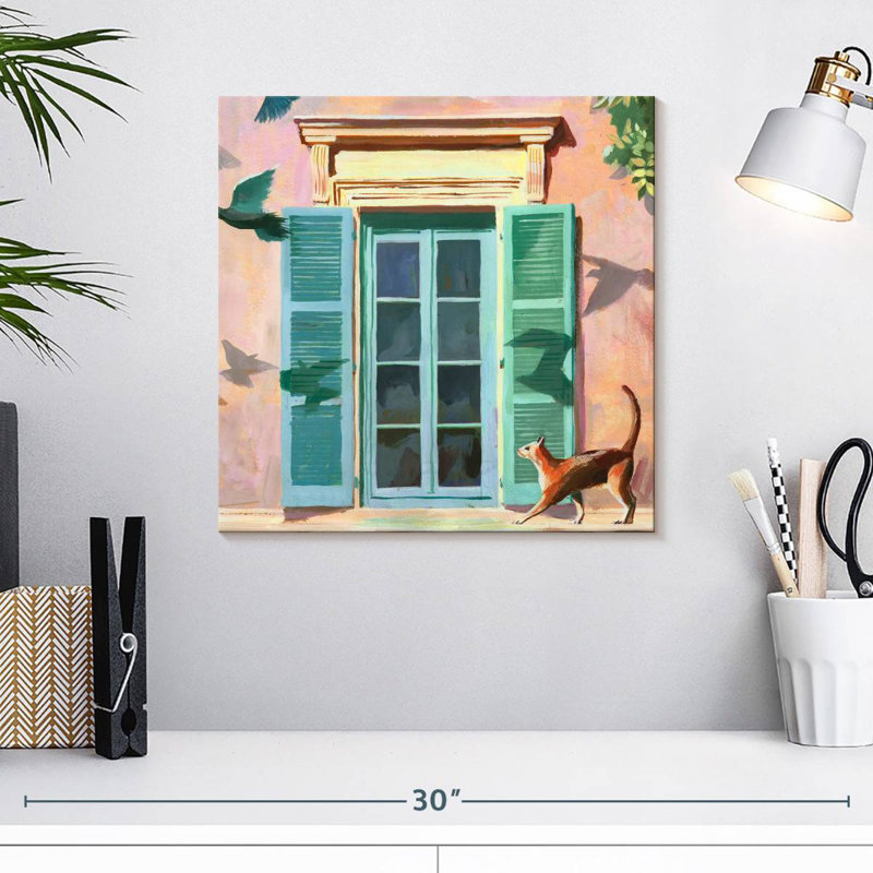 Lilies et ombres, H 16 po x l 16 po