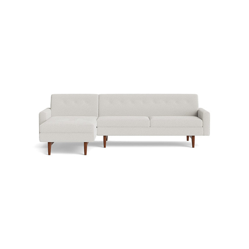 Tyler Chaise Sectional, Left Hand Facing, Performance Weave - Spruce