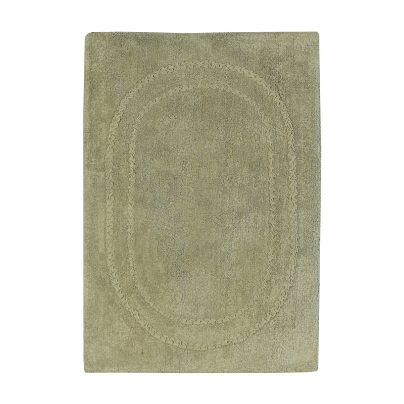 Lusk Rectangle 60 cm x 90 cm Cotton Area Rug