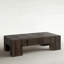 Robert Solid Wood 4 Legs Coffee Table