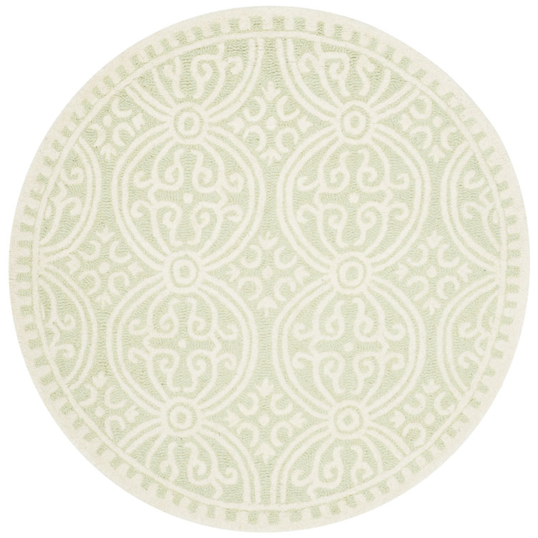 Steve Cambridge Hand Tufted Wool Geometric Rug