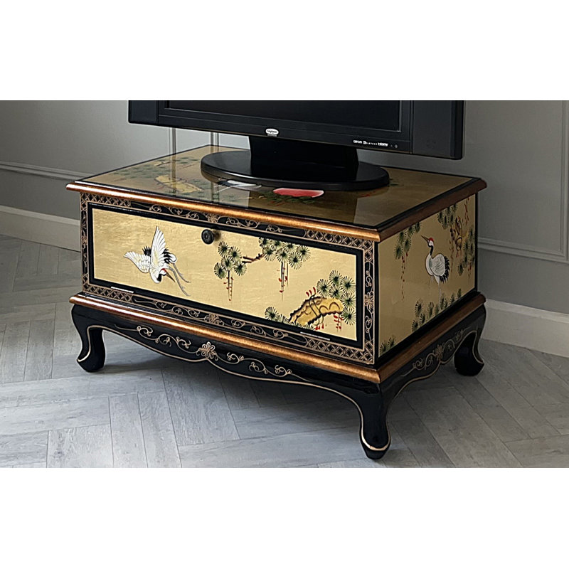 Nizar Gold Leaf TV Cabinet