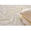 Natural Hide Hand Woven Cowhide Chevron Area Rug-25307055
