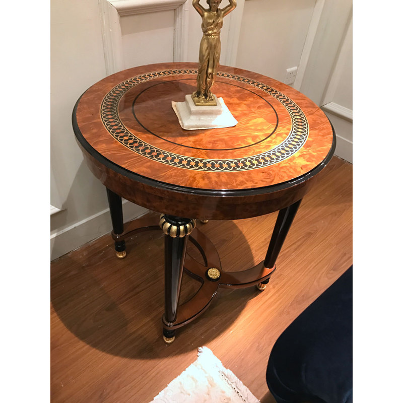 Gilemette Solid Wood End Table