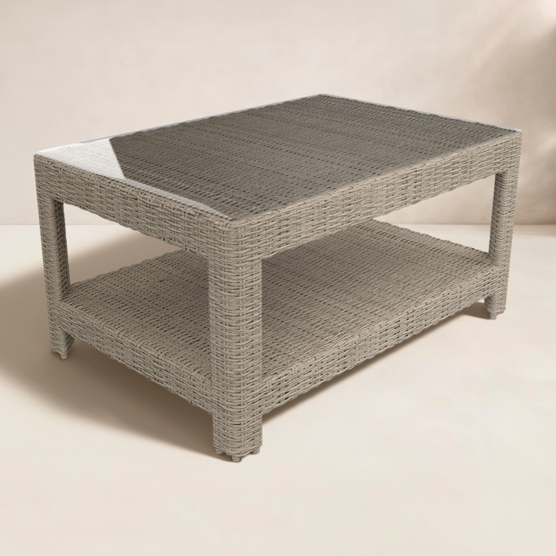 Henri Outdoor Rectangular Coffee Table