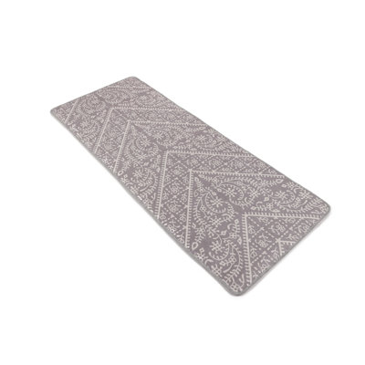 Durable Hall Carpet (23.6 x 55.1 inches), 100% Polyester, 0.2 in Pile Height | Antibacterial, Non-Slip Underside, Machine Washable | Perfect for Entryways & Living Rooms, Easy Care & Stylish Design