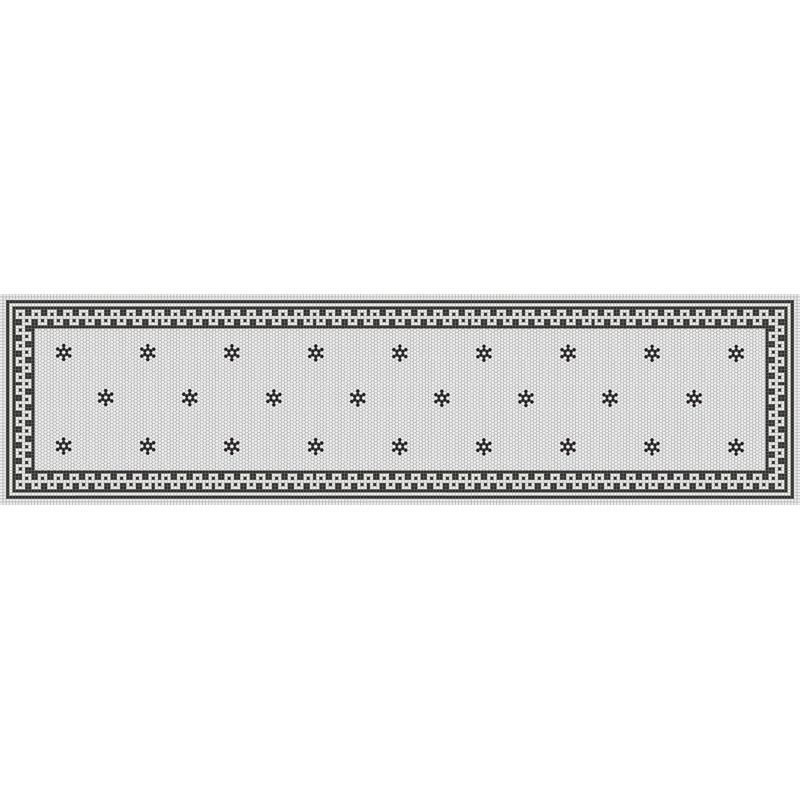 Buyse Vinyl Machine Printed Area Rug, Rectangle 2'2" x 8'2.4"