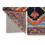 Tapis oriental vintage en laine fait à la main 5 x 6 Viss