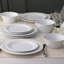 Assiettes plates Noritake Conifere, 10 3/4 po