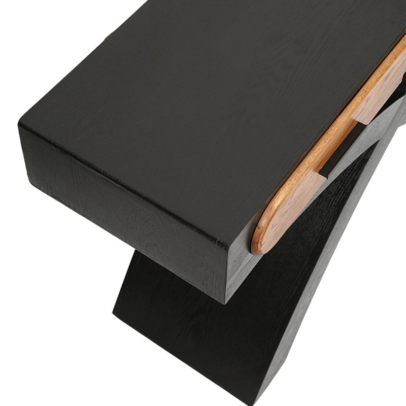 Canapé de rangement et consoles, base en bois MDF moderne pour entrée