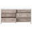 Fitz 6 Drawer 71" W Solid Wood Double Dresser-61808817
