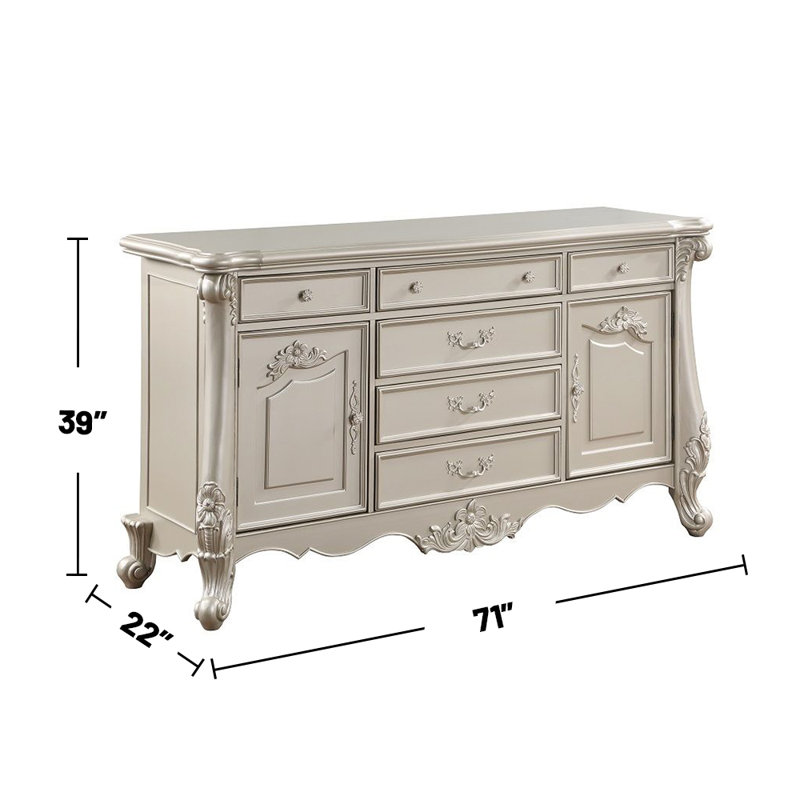 Commode Metsky, Champagne