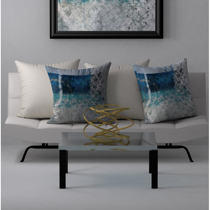 Housse de coussin carrée/insert, 20 po x 20 po