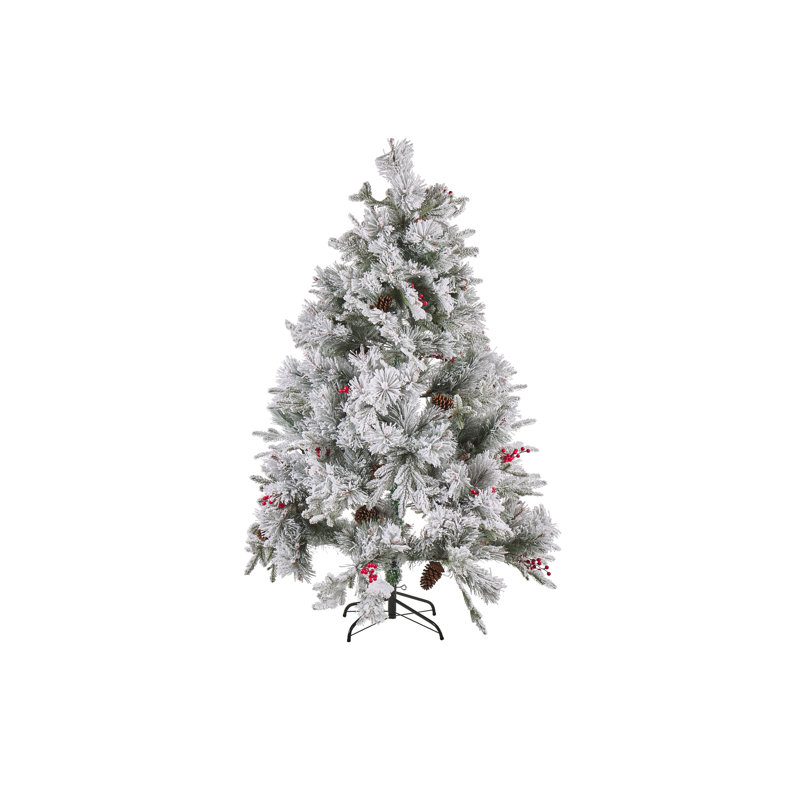 Masala Artificial Pine Christmas Tree, 5.91ft H x 3.94ft W x 1.64ft D