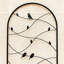 Ensemble de 4 treillis de jardin en métal 71 po x 19,7 po antirouille pour plantes grimpantes