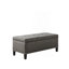 Banc de rangement capitonné à fermeture douce-620099575