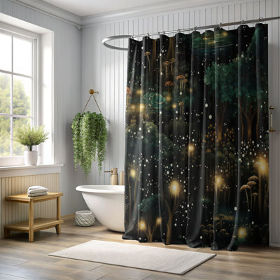 Magic Forest - Premium Shower Curtain
