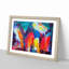 Abstract Art Painting Vol.26 by S.Johnson - Picture Frame Painting Print-55622792-55622787