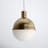 Geoffrey 1-Light Globe Pendant with Steel Fixture-933353513-933353514-933353556