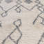 Tapis ivoire / gris à poils longs Francelino-1870086966
