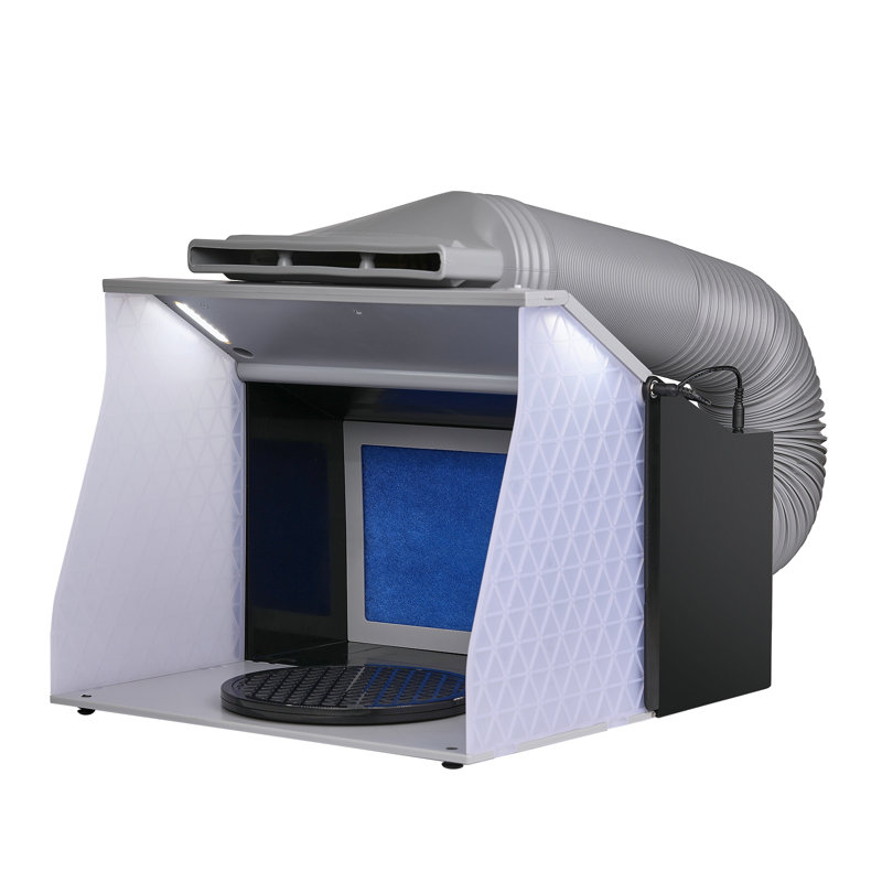 Cabine de pulvérisation Airbrush, peinture portative à l'aérographe Hobby